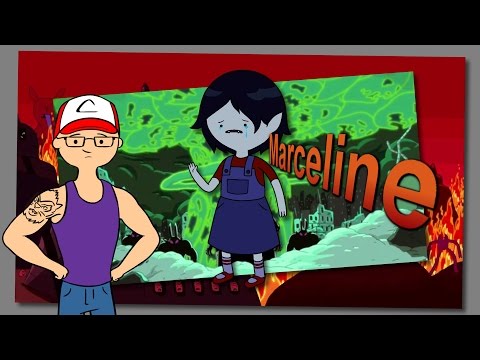Part of a video titled Marceline is Sadness - Adventure Time Explained - YouTube