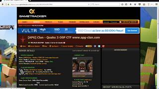 Как запустить сервер Quake 3 Arena 2018