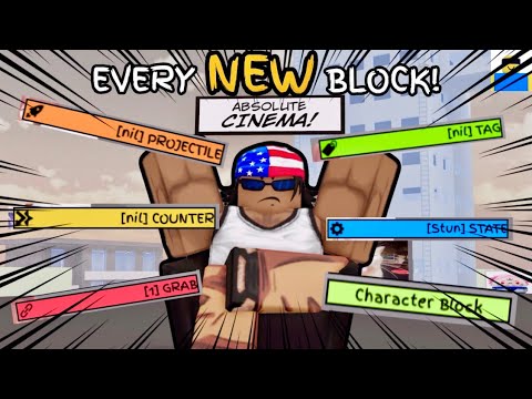 HOW TO USE EVERY NEW BLOCK IN SKILL BUILDER IN JJS UPDATE! 