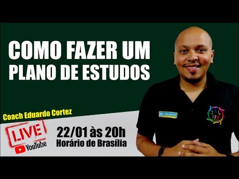 📝Como fazer um Plano de Estudos - Concurso INSS 2019 - Se Joga no INSS