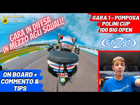 HO CORSO IN MEZZO AGLI SQUALI - POMPOSA, GARA 1 POLINI ITALIAN CUP 100 BIG OPEN 2021