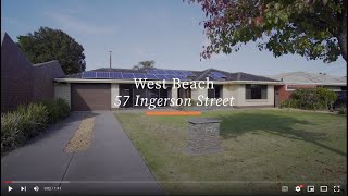 Video overview for 57 Ingerson  Street, West Beach SA 5024