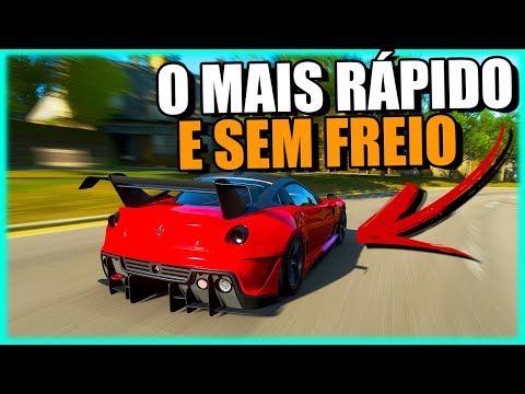 The fastest car in Forza without brakes - Forza Horizon 4