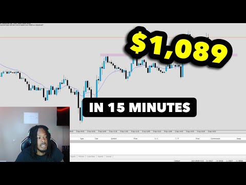 Live Trading (US30) - $1,089 In Fifteen Minutes | FOREX