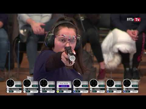 Finale Pistolet 10m Cadet Filles - CdF 10/18m