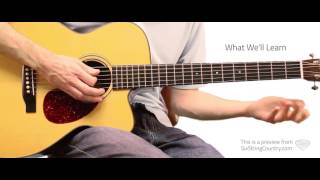 Goodnight Irene (Blues Arrangement) - Sean Weaver - Guitar Lesson