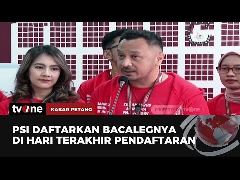 PSI & Demokrat Mendaftarkan Bacaleg ke KPU | Kabar Petang tvOne