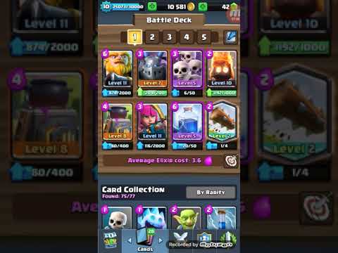 Clash Royale - Golem 3 Musketeer Deck - Pushing to 3800 Trophies