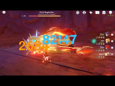 Mona, jean and Klee combo