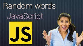 Generating random words from array in JavaScript , JavaScript tutorial