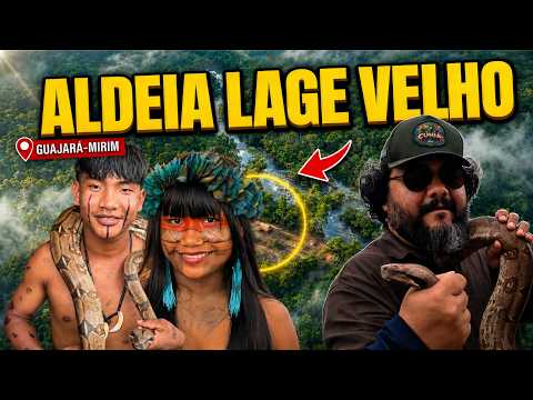 ENTREI EM UMA ALDEIA INDÍGENA NA AMAZÔNIA | Lage Velho – Guajará-Mirim