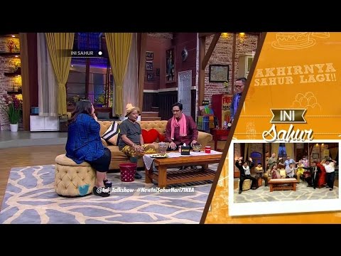 Ini Sahur 12 Juni 2016 Part 1/8 - Enzy Storia dan Bedu
