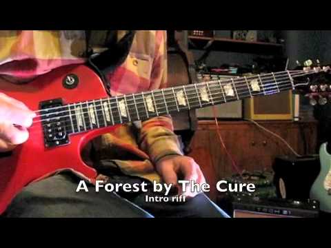 A Forest - The Cure - Guitar Tutorial - riff & chords