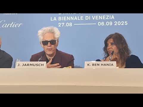 #Mostra2025 -  Jim Jarmusch on receiving the Lion d'or