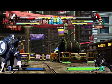 Marvel vs Capcom 3 - PS3 -- Non-Ranked Matches 14 - Battle 1 of 3