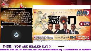 YOU ARE HEALED | Day3-Ablaze Daily Prayer Charge with Pastor Prosper