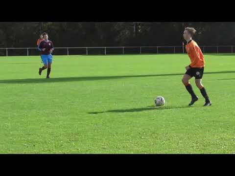 5 sept 2020 SV Overbos JO 19-1 - VV De Meern Jo19-1 beker 0-6 Doelpunt Jermo, assist Daan (0-4)