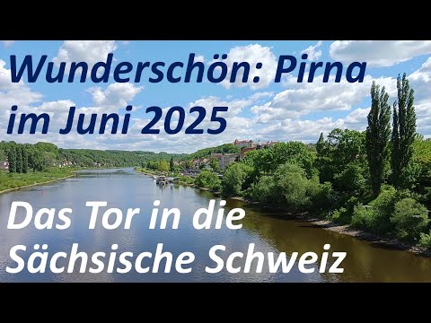Sächsische Schweiz Pirna wunderschöne historische Altstadt Schloss Elberadweg Schaufelraddampfer