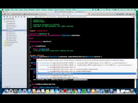 Sequential UITableview + UItabbar conntroller