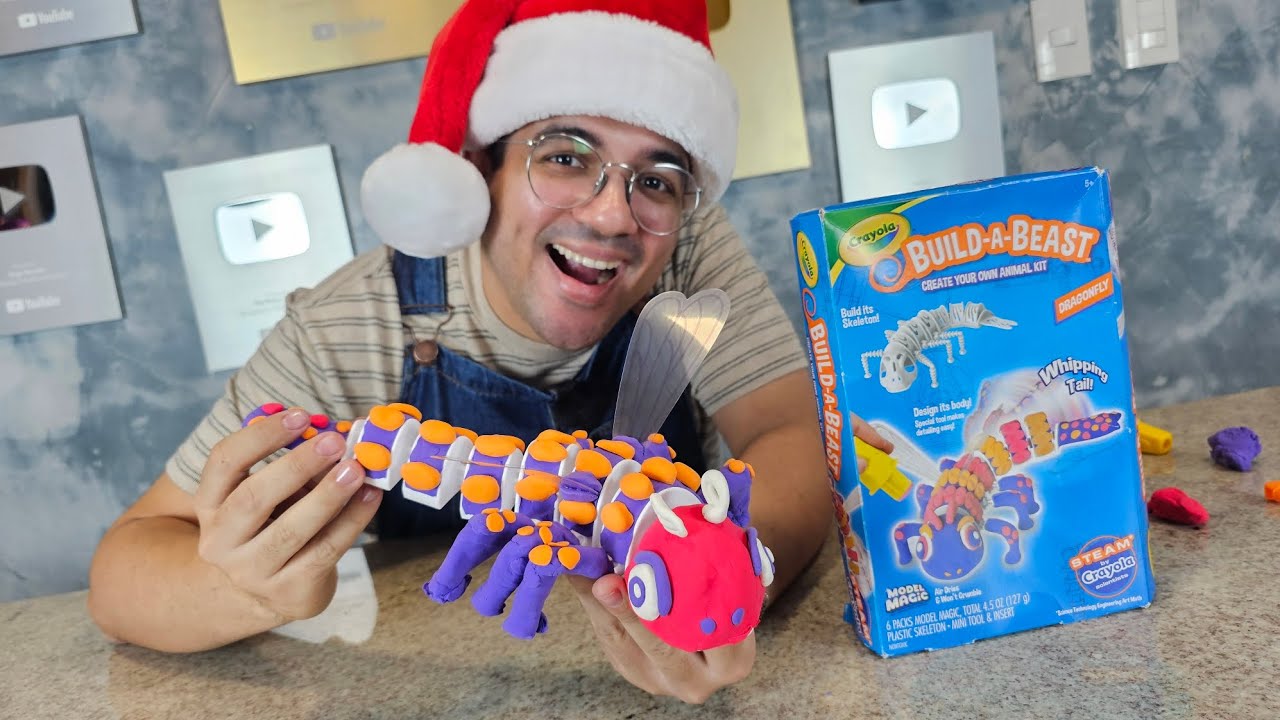 CRIEI UMA LIBÉLULA SATISFATÓRIA E ARTICULADA!