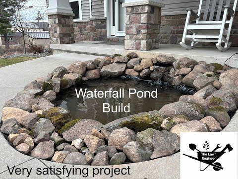 Waterfall Pond Build