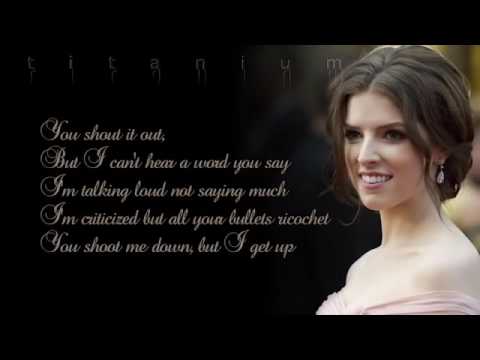 Cover titanium ( anna kendrick)