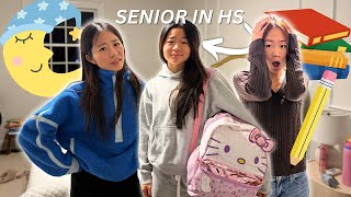 Download lagu COPYING OUR SISTER'S HIGH SCHOOL NIGHT ROUTINE! mp3