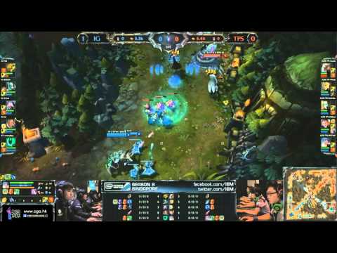 IEM Season 8 東南亞新加坡站Day3 Invictus Gaming vs Taipei Snipers 主持:Tommy & Devils