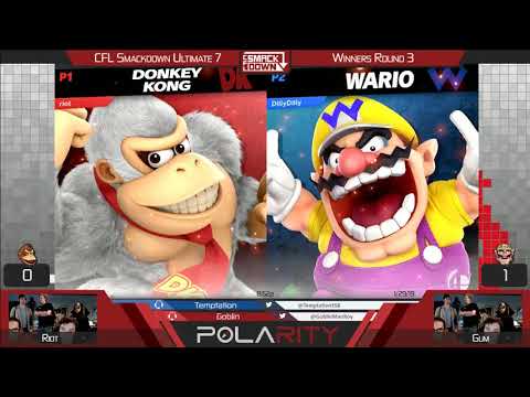 CFL Smackdown Ultimate 212 - Riot (Donkey Kong) vs Gum (Wario) - Winners R3