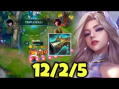 WILD RIFT ADC // THIS CAITLYN IS SOO GOOD WITH THIS BUILD AND RUNES IN PATCH 6.3C GAMEPLAY!