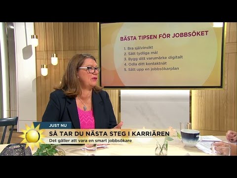 Så tar du nästa steg i karriären - Nyhetsmorgon (TV4)