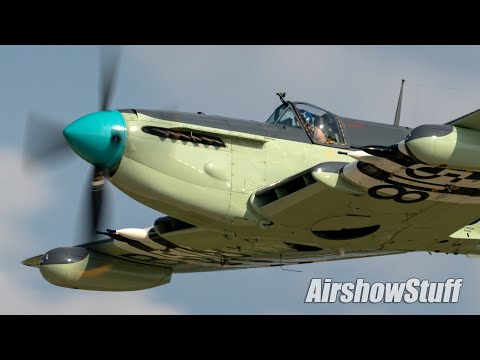 Warbird Flybys (Thursday) - EAA AirVenture Oshkosh 2019