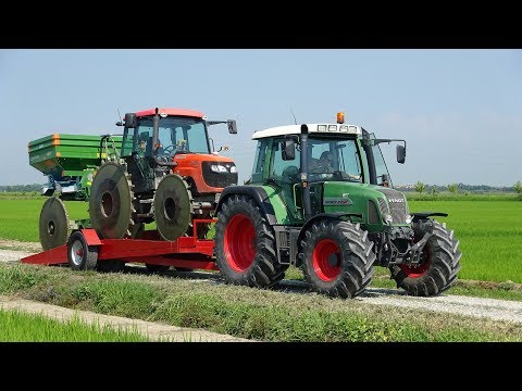 Kubota M108S | Amazone Z-AM1500 | Fendt 412 vario