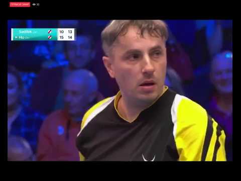 World championships of Ping Pong 2018 Sadilek-Hu Last16