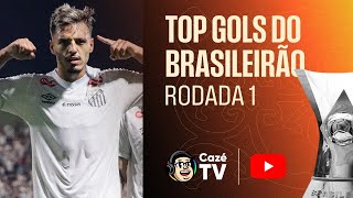 O BRASILEIRÃO COMEÇOU CHEIO DE GOLAÇO! CONFIRA OS 10 GOLS MAIS BONITOS DA 1ª RODADA DO BRASILEIRÃO