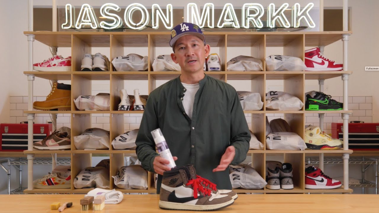 Watch video Jason Markk Care - How-To: Ready-To-Use Foam Cleaner Now Jason Markk Care - How-To: Ready-To-Use Foam Cleaner