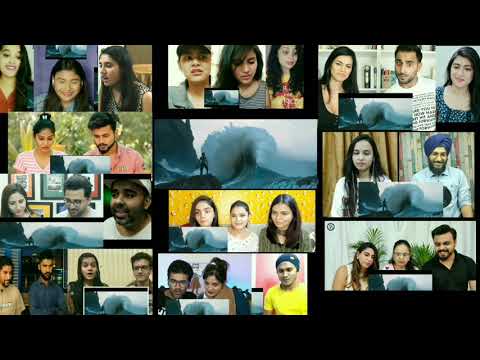 Ramaraju For Bheem | Bheem Intro Reactions Mushup (Hindi) | RRR Movie | Mega Reactions