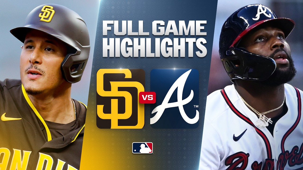 7월21일 샌디에이고 애틀랜타 MLB 하이라이트