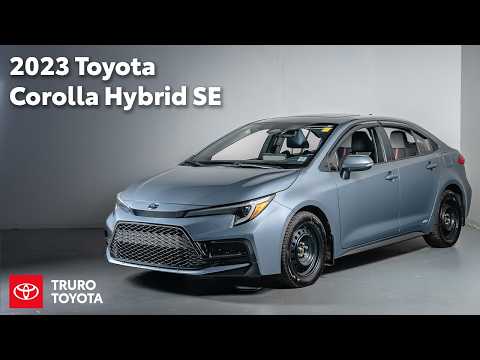 2023 Toyota Corolla Hybrid SE CVT AWD in Gray for sale at Truro Toyota in Truro, NS