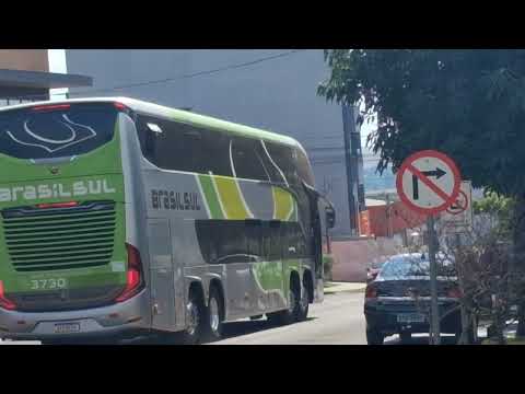 Chegadas e partidas de ônibus rodoviária de Medianeira pr 10 de julho 13 as 14 horas 