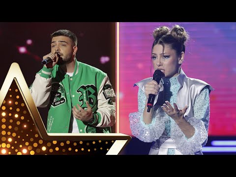 Filip Angov i Sara Simeunovic - Splet pesama - (live) - ZG - 22/23 - 01.04.2023. EM 22