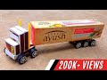 How To Make Small Toothpaste Box Container Truck At Home DIY Toy Truck