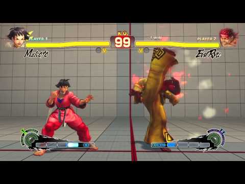 USF4: Bman(Makoto) Vs Darkchild(E.Ryu))