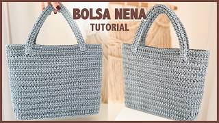 Bolsa de Crochê Perfeita Passo a Passo Fácil Tamanho Grande - Bolsa Nena