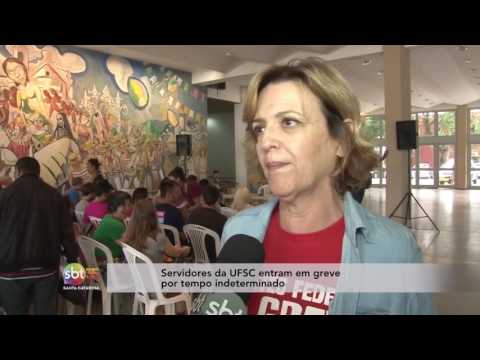 Servidores da UFSC entram em greve por tempo indeterminado