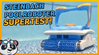 Steinbach Poolroboter Twin im Test - Poolsauger für Boden und Wand