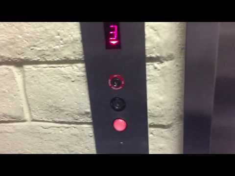 Modernized 1978 ??? Hydraulic Scenic Elevator @ Encino Gardens, Encino, CA