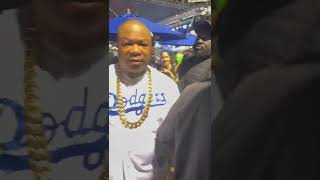 Xzibit &amp; his sons w/ NHale aka Baby Nate Dogg watching Havok of Mobb Deep Performing @ Burning Treez