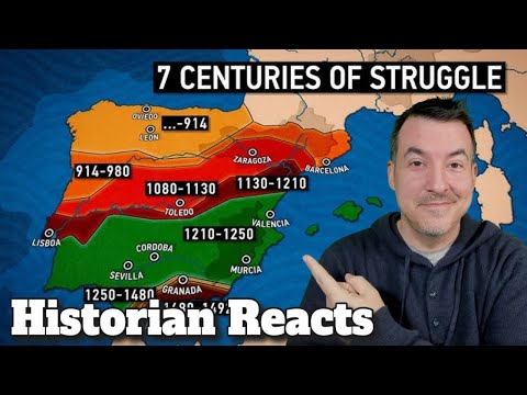 The Reconquista: The Unification Of Spain - History Mapped Out Reaction