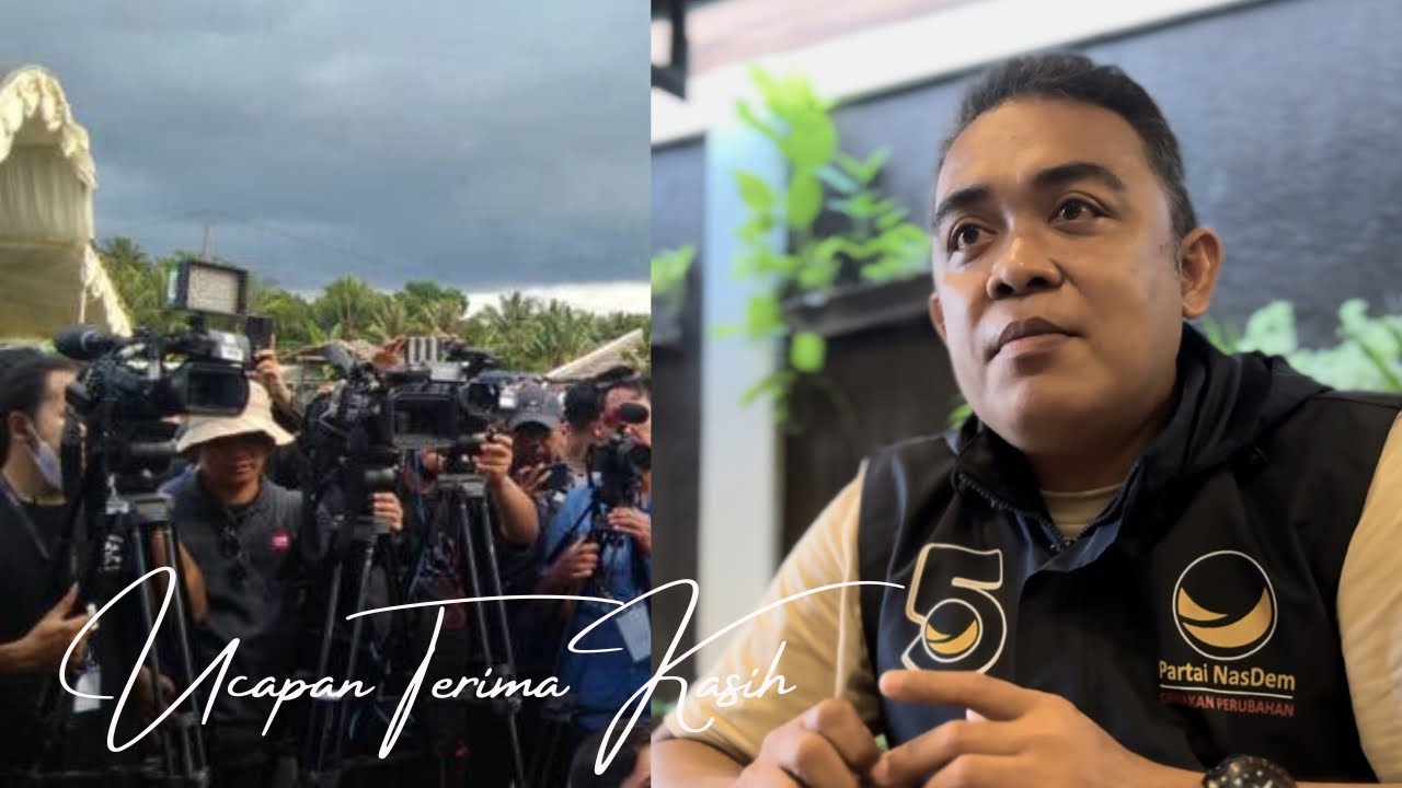 Rachmat Gobel Ucapkan Terima Kasih Kepada Media di Gorontalo